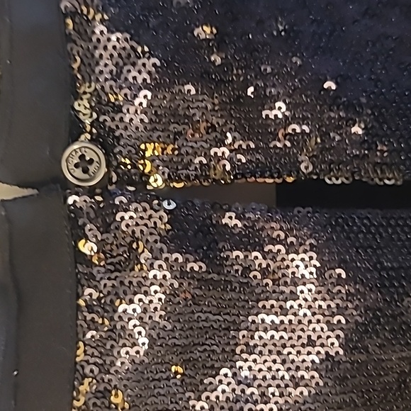 MICHAEL KORS Sequins Sleeveless Dress, Women's, Size 2P - Picture 3 of 6